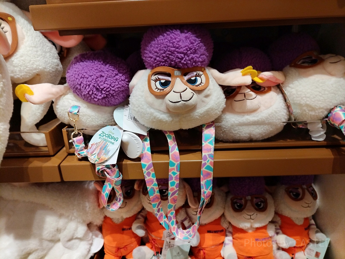 上海ディズニーズートピアグッズ：ベルウェザーのポーチ| キャステル