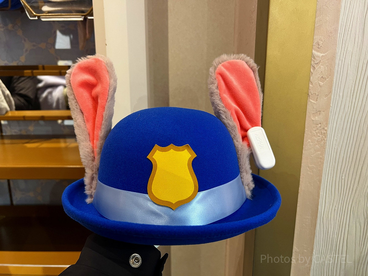 上海ディズニーズートピアグッズ：ジュディの警官ハット| キャステル