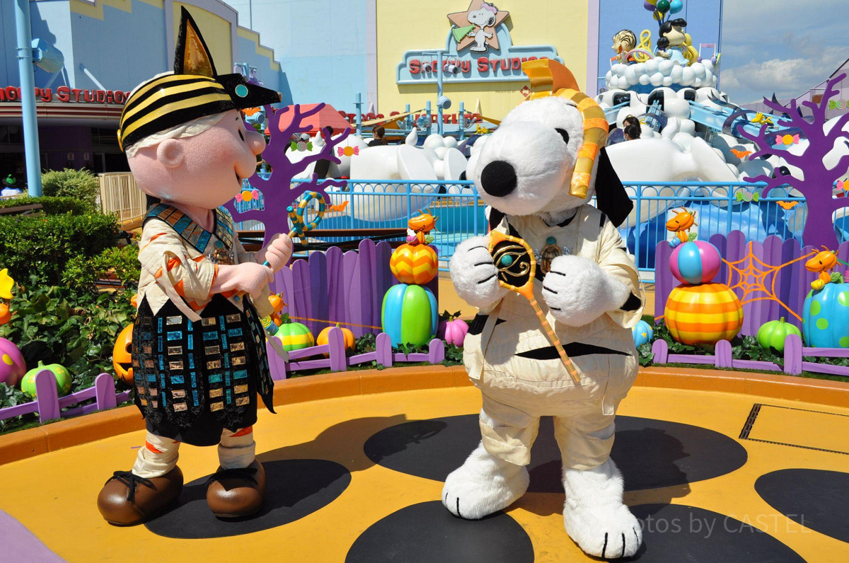 ワンダーランドのスヌーピーハロウィングリーティング（2020年