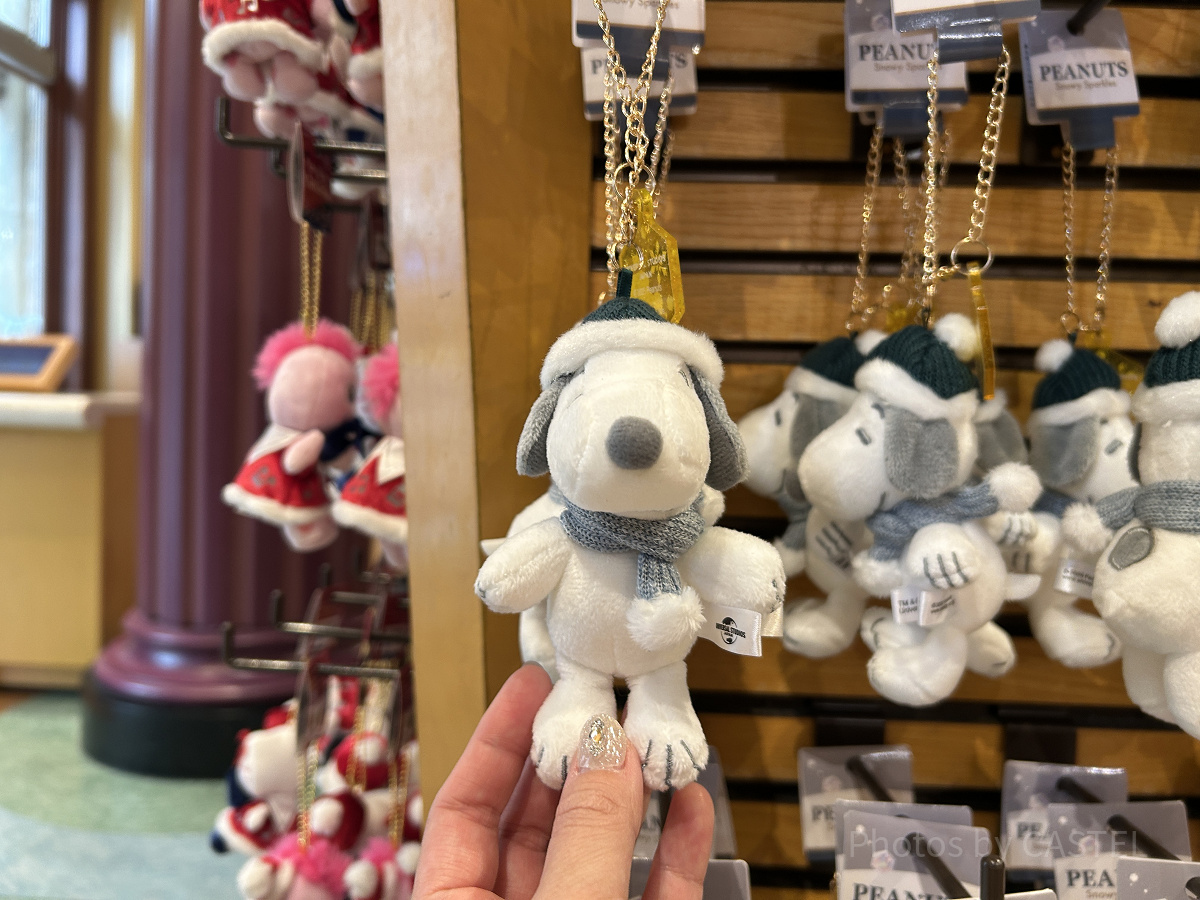 スヌーピーのマスコットキーチェーン(クリスマスグッズ2025)
