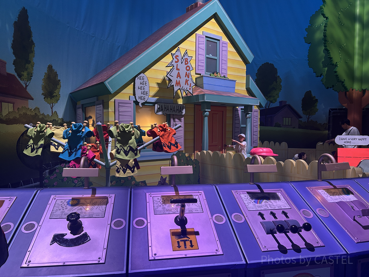 スヌーピースタジオのプレイランドの様子