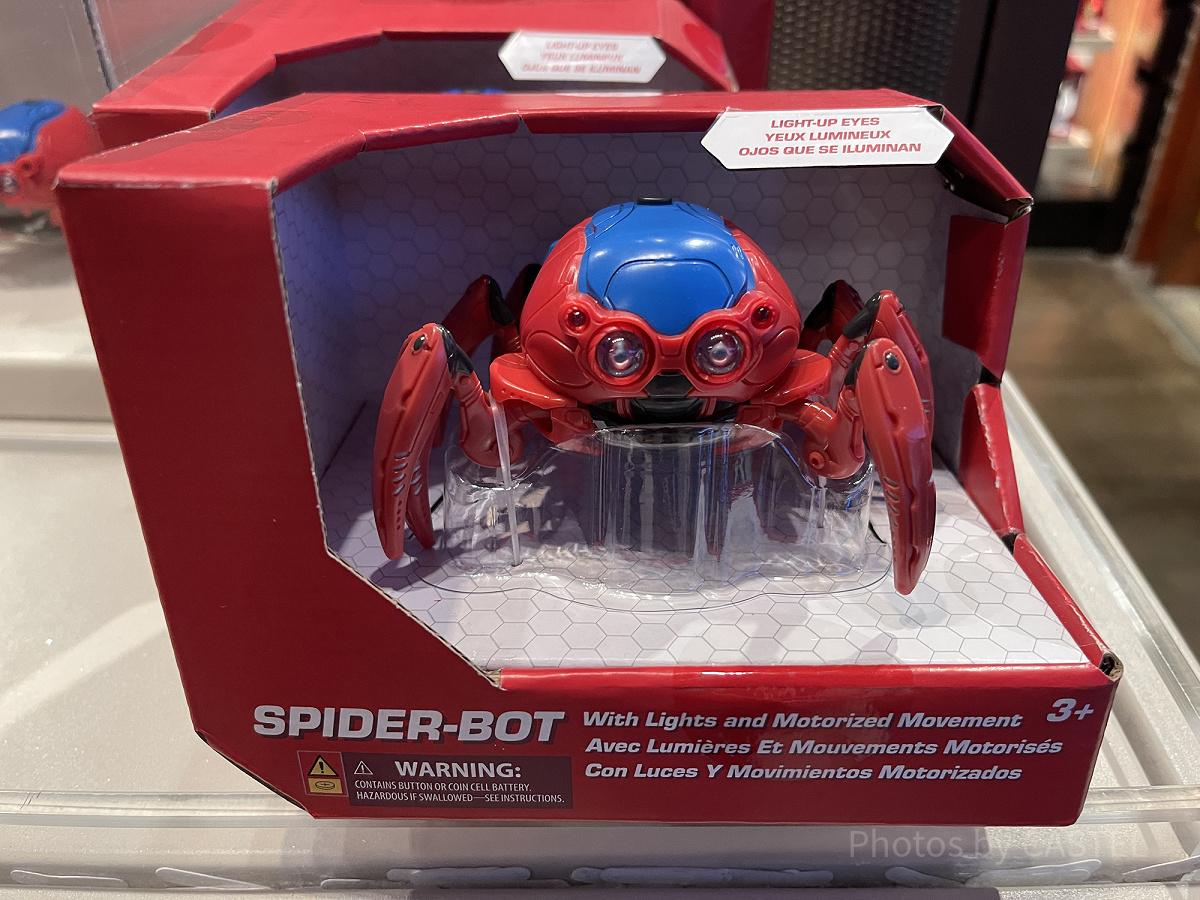 ホットトイズ スパイダーボット ロボット スパイダーマン デ