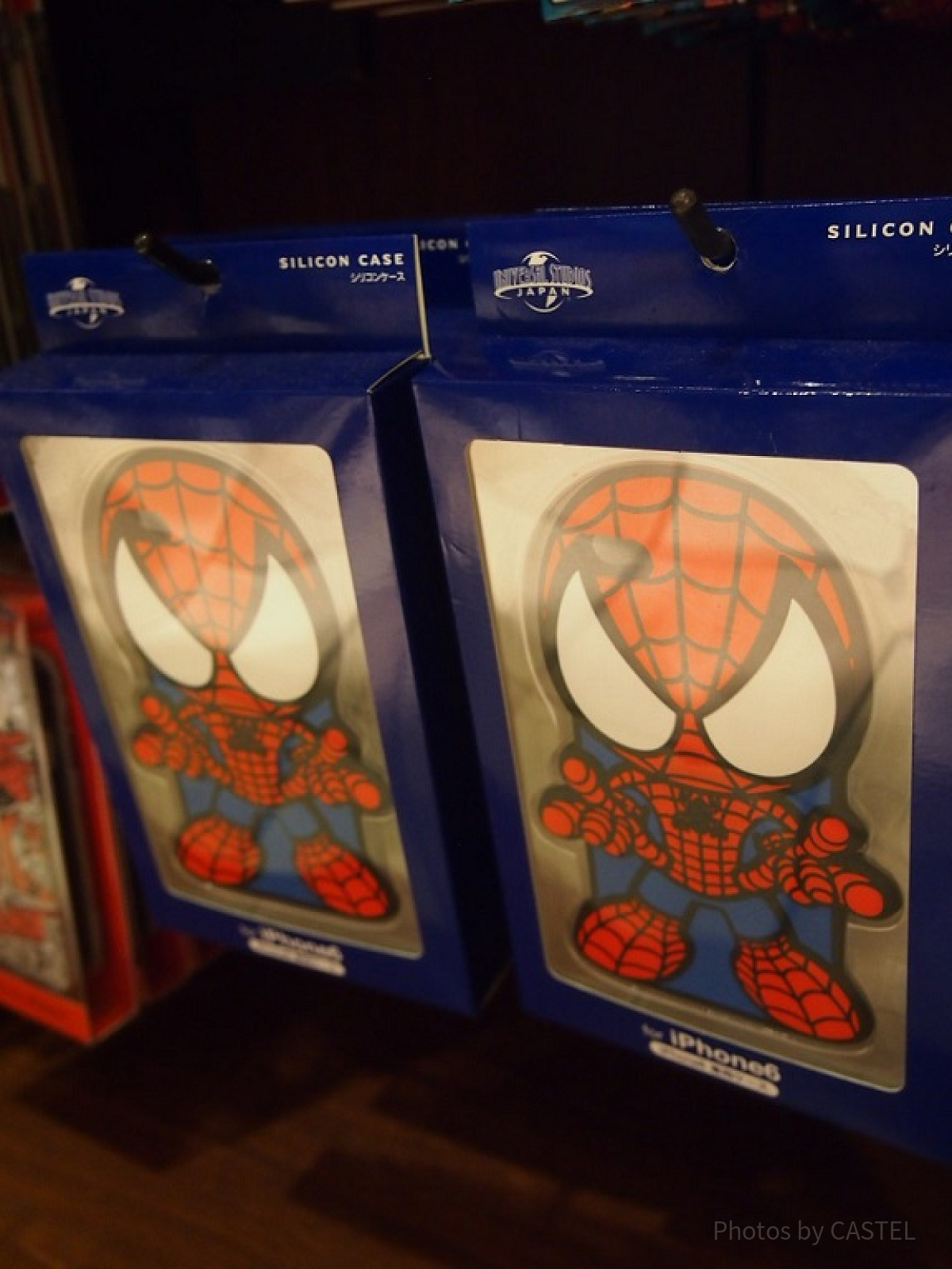 スパイダーマンシリコンスマホケース