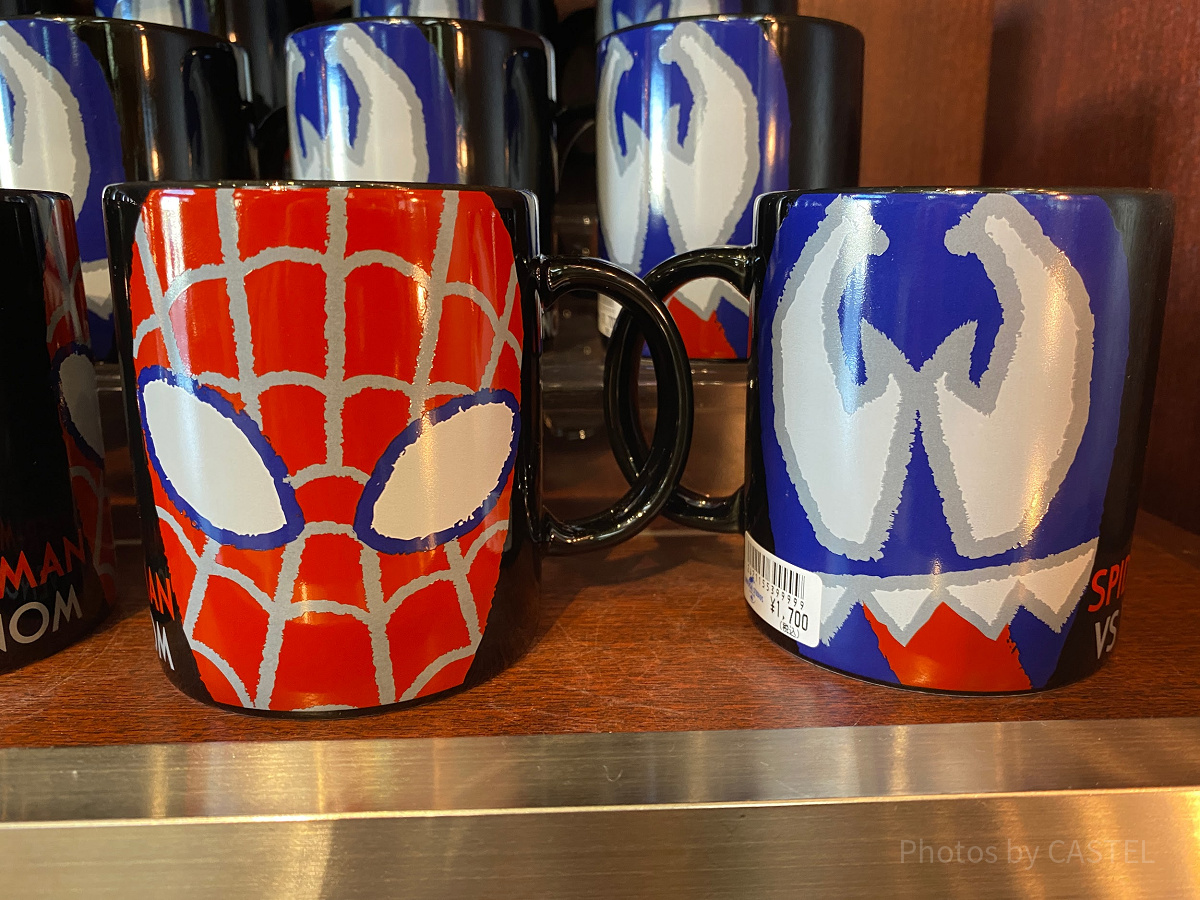 スパイダーマン×ベノムのマグカップ| キャステル | CASTEL ディズニー情報