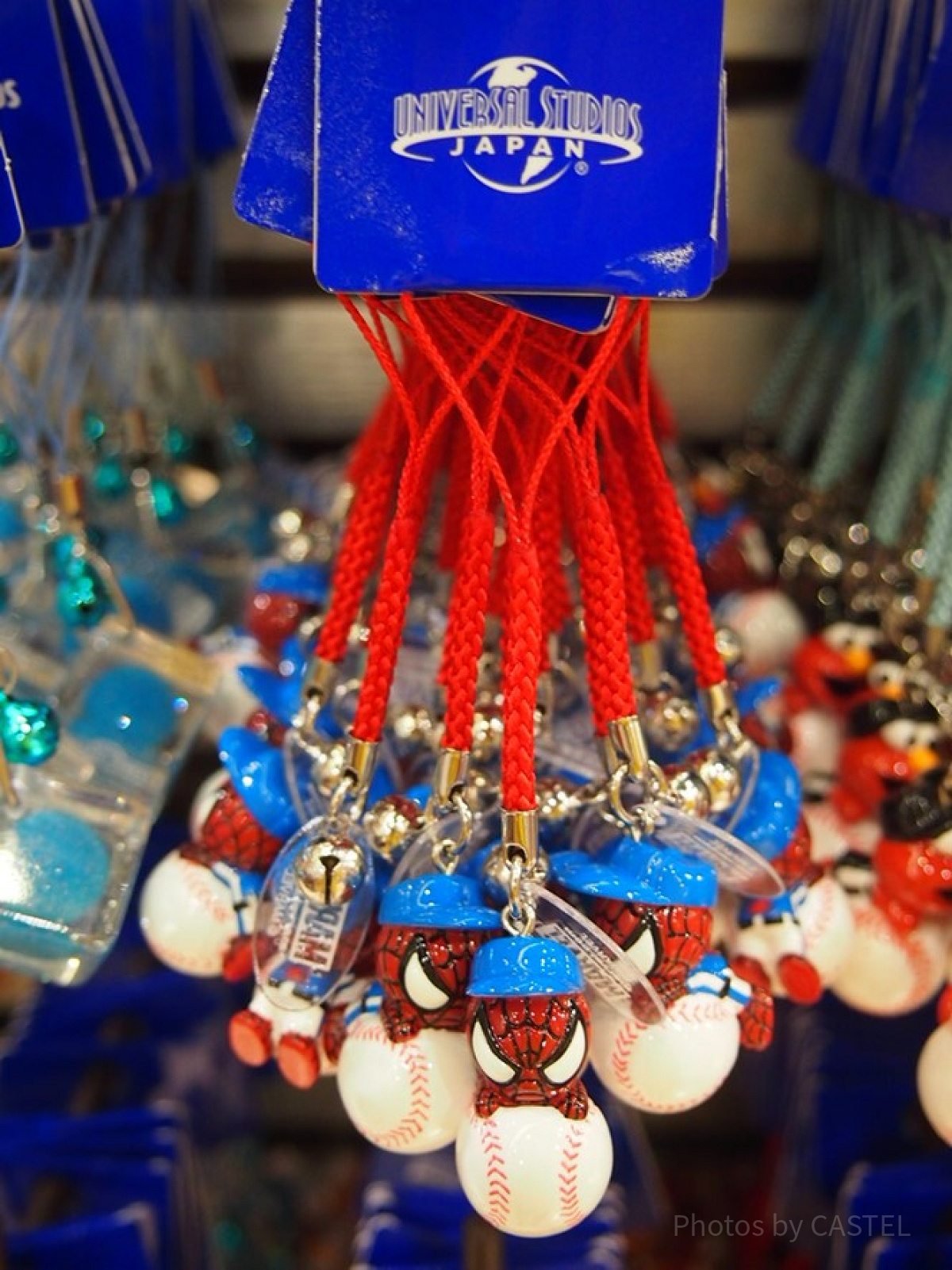 スパイダーマン＆野球ストラップ