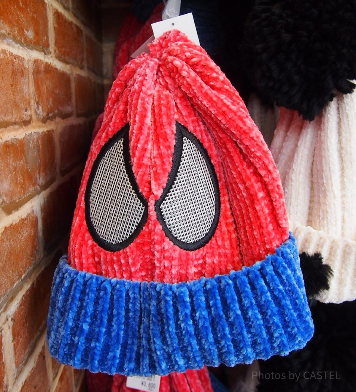スパイダーマンニットキャップ