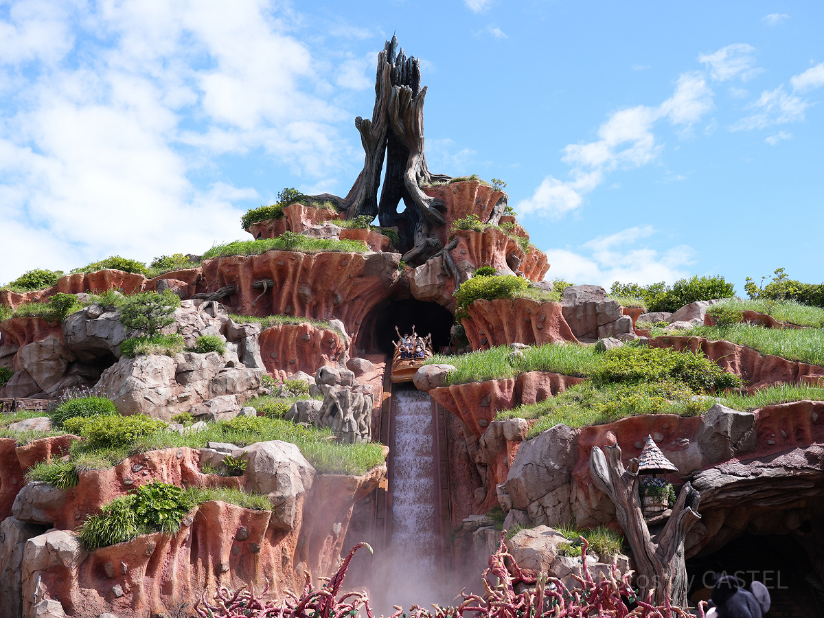 ♥DisneyWorldスプラッシュマウンテン プルバックトイ。11/１7値下げ スプラッシュ・マウンテン| キャステル | CASTEL ディズニー情報