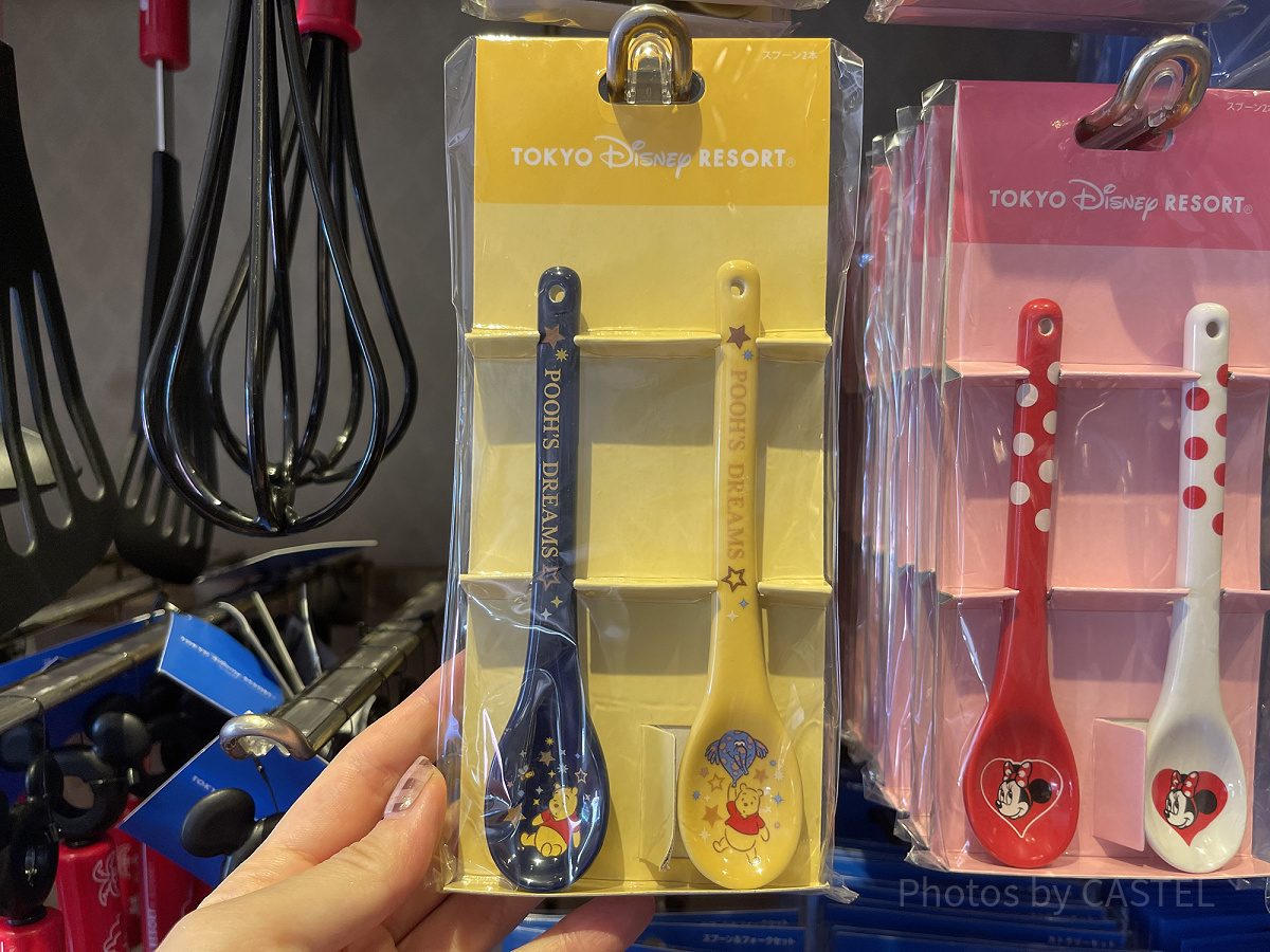 ディズニーうとうと眠るプーさんグッズ：スプーンセット（プーさん）