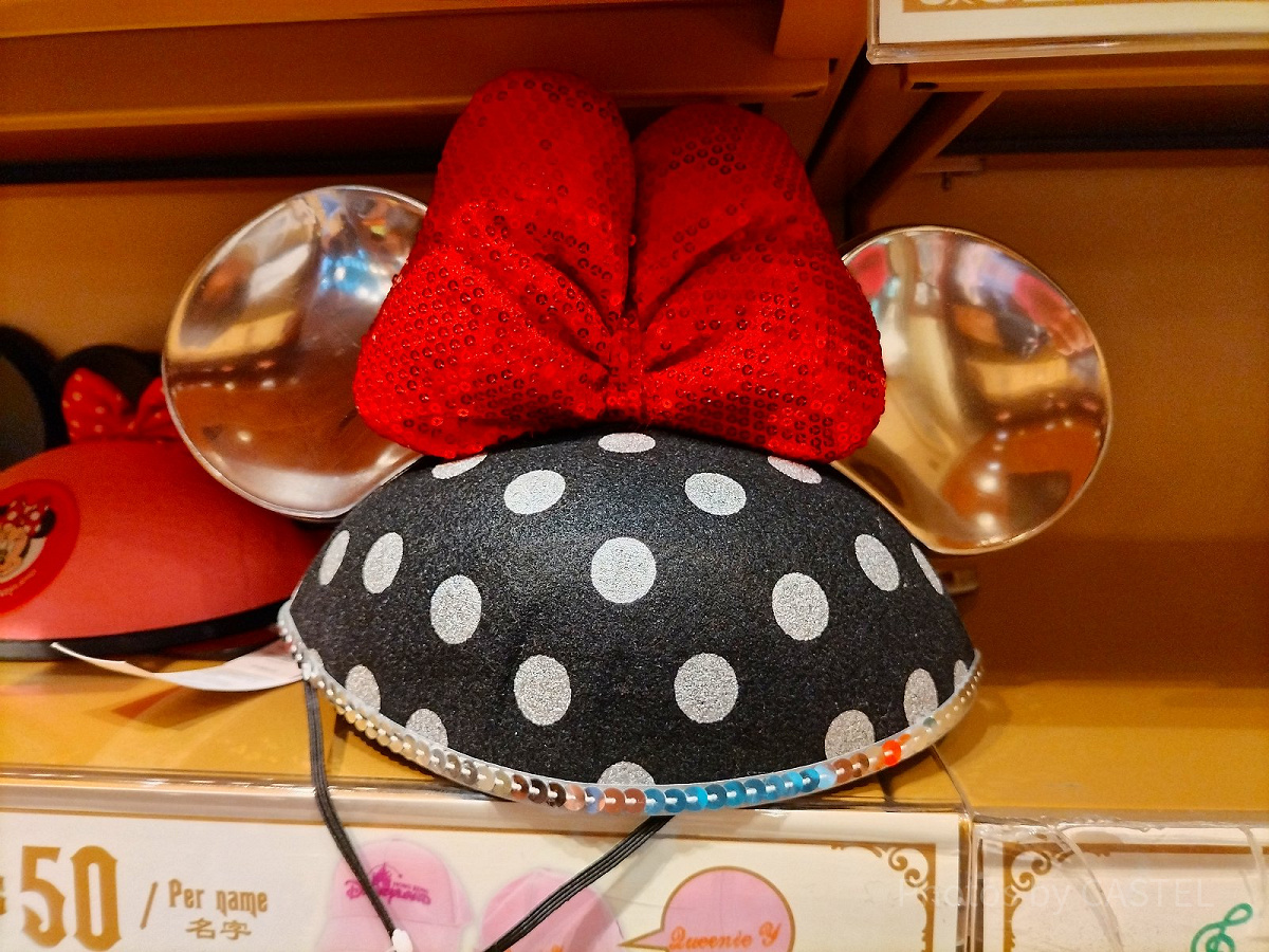 【日本未入荷】中華風で可愛い！香港ディズニー限定イヤーハット 日本未入荷】中華風で可愛い！香港ディズニー限定イヤーハット