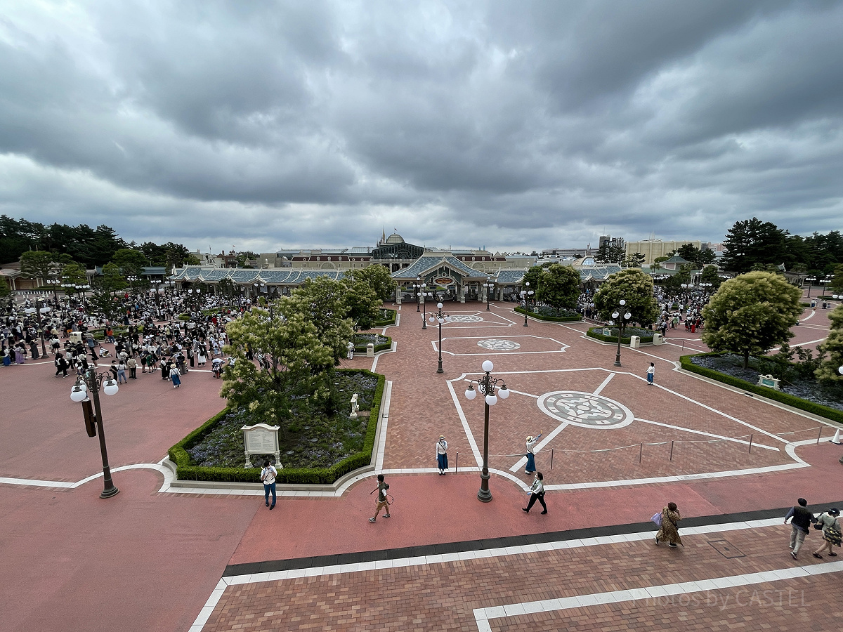 エントランスの様子（2022年7月8時20分ごろ）