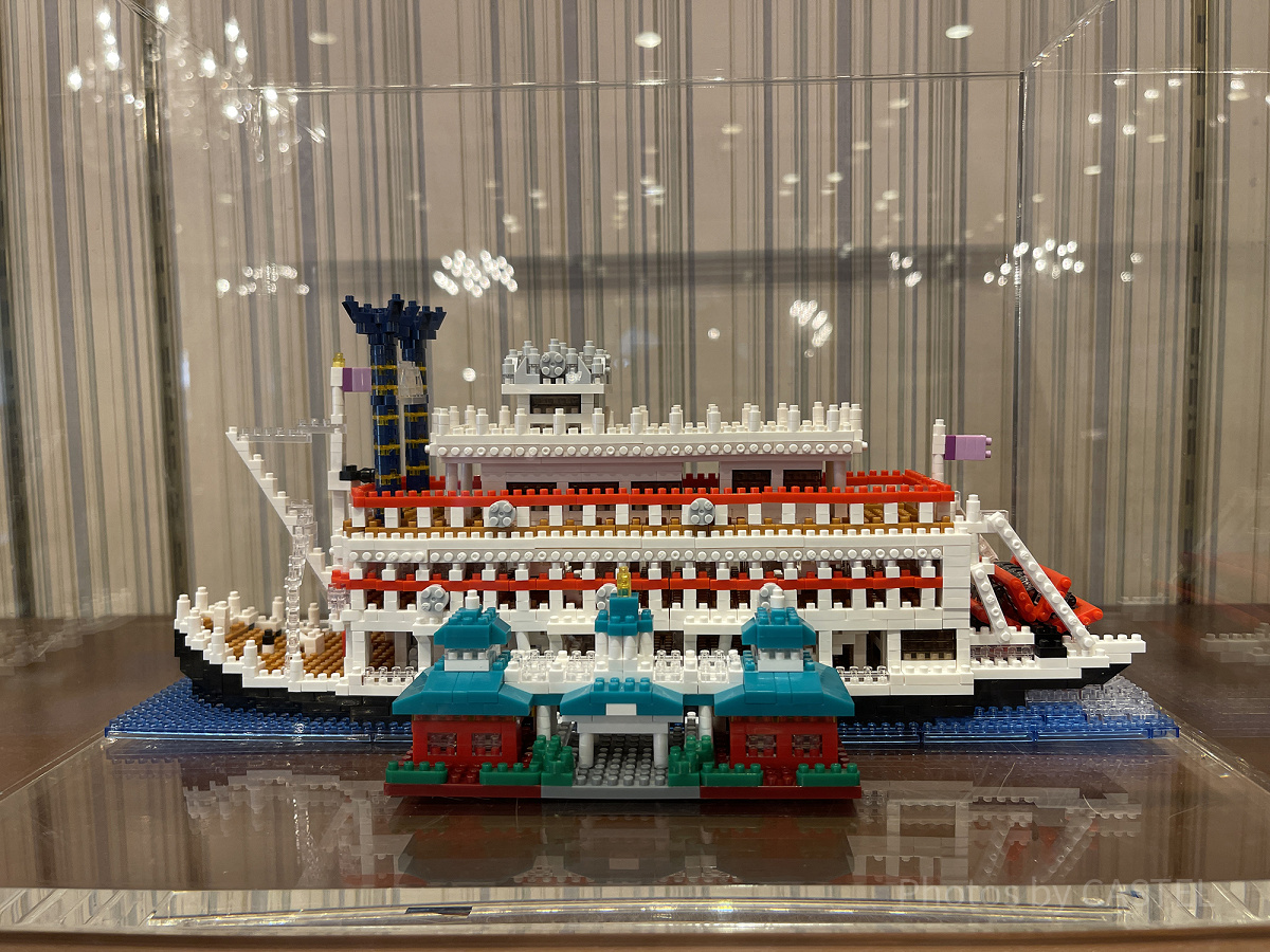 蒸気船マークトウェイン号 ナノブロック| キャステル | CASTEL