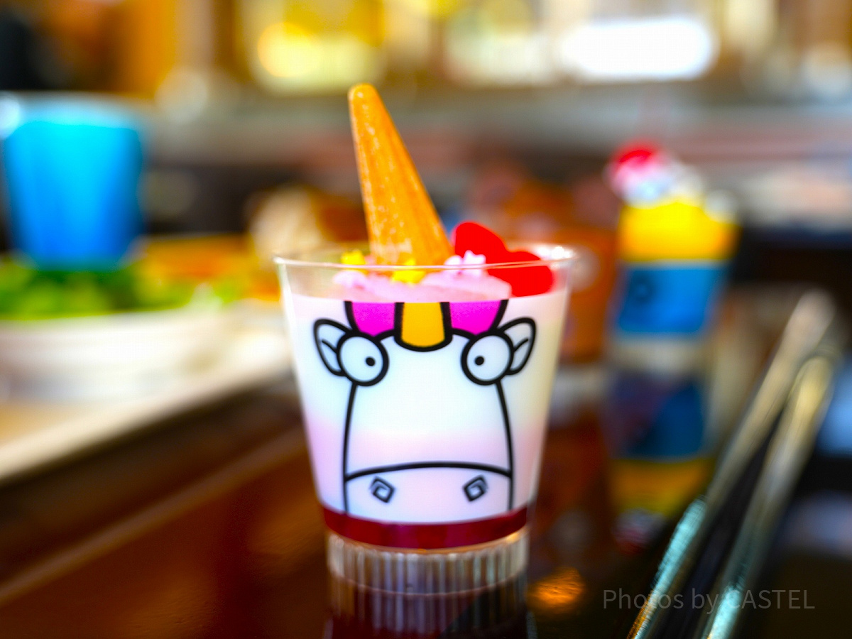 スタジオスターズレストラン：フラッフィ ～ミルクプリン＆ストロベリーパンナコッタ～