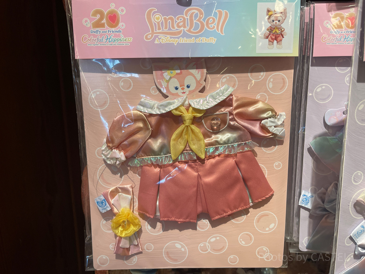 ぬいぐるみコスチューム(ダッフィー20周年カラフルハピネスグッズ)