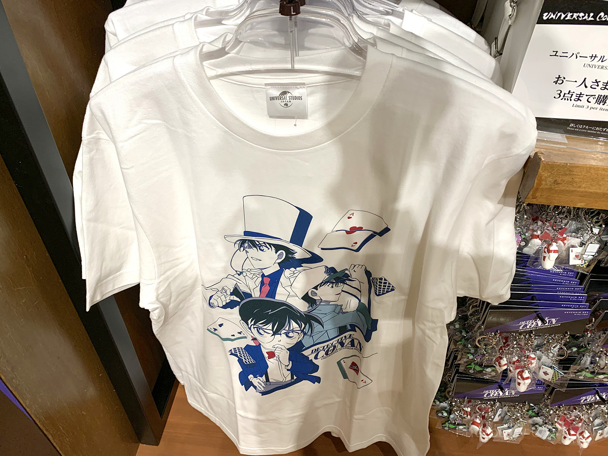 Tシャツ（USJ×名探偵コナングッズ2024）| キャステル | CASTEL