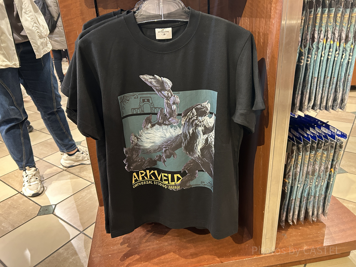 Tシャツ（USJ×モンハンワイルズ）