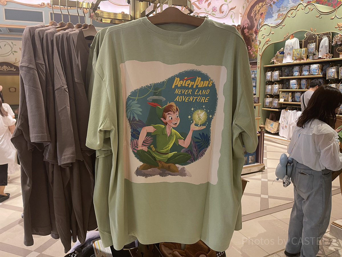 Tシャツ(ピーターパンのネバーランドアドベンチャーグッズ