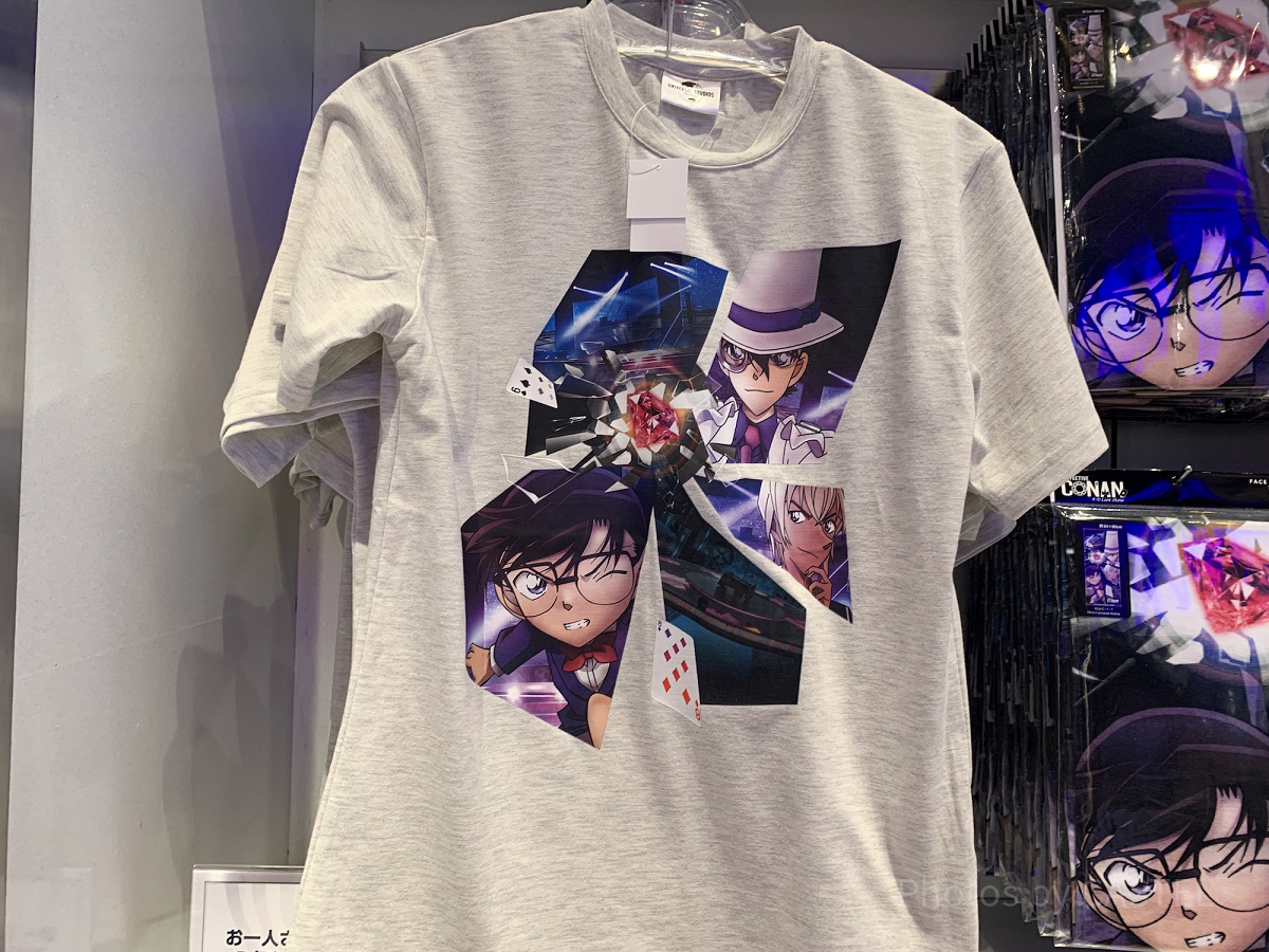 Tシャツ(白)（USJコナン星空の宝石グッズ）