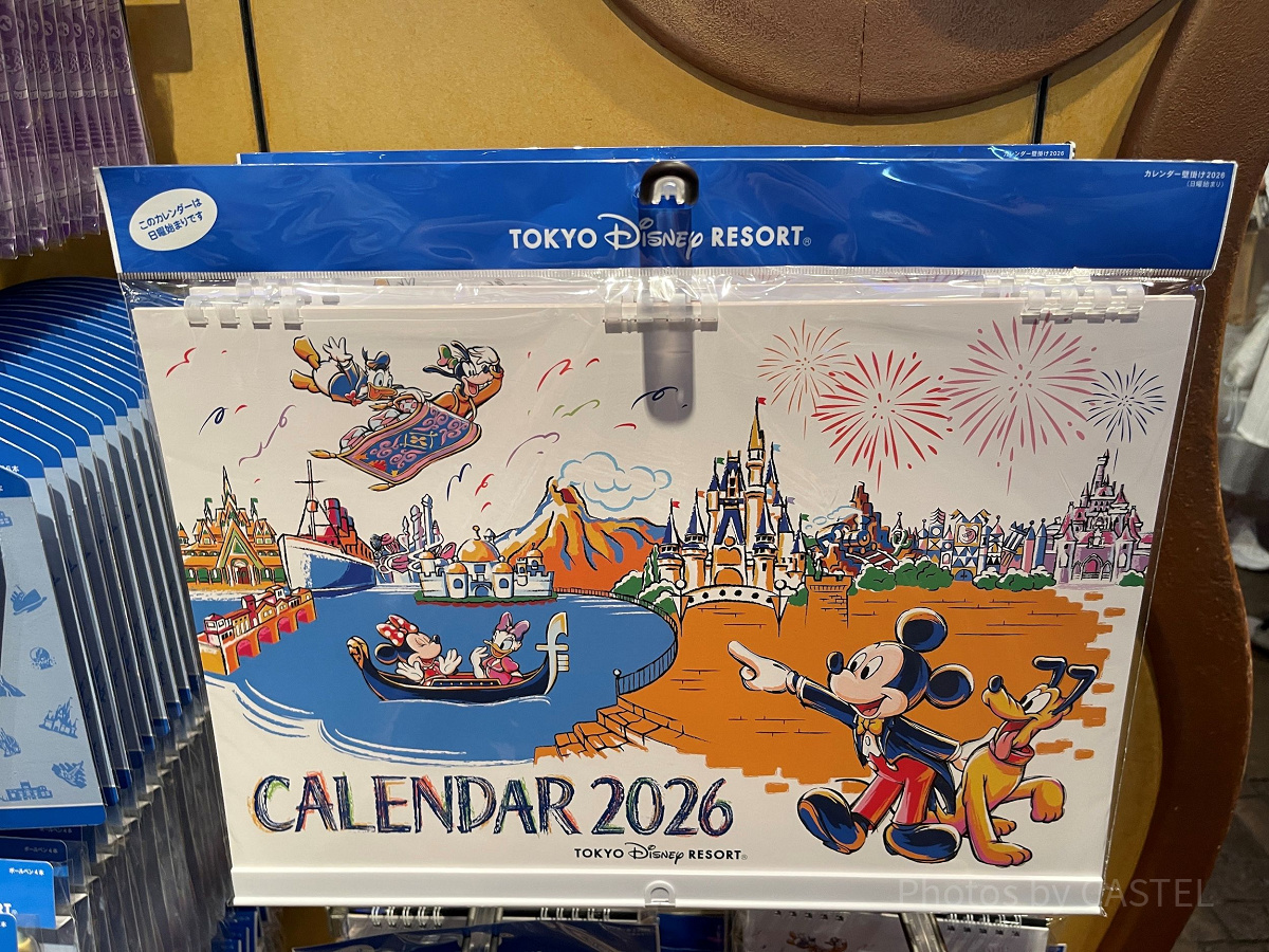 壁掛けカレンダー（東京ディズニーリゾート）