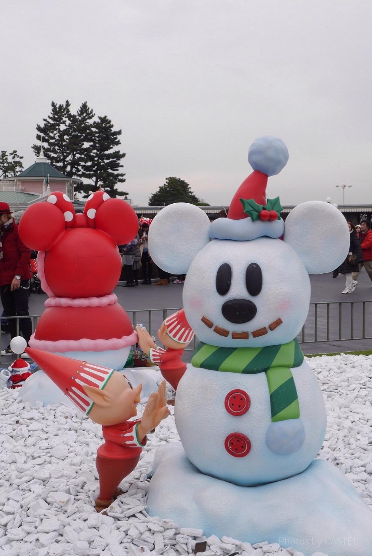 冬の東京ディズニーランド