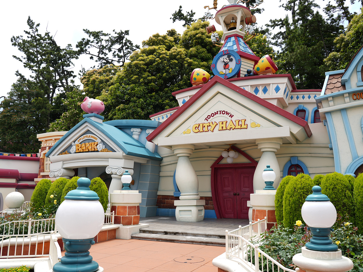 東京ディズニーランドの「トゥーンタウン」| キャステル