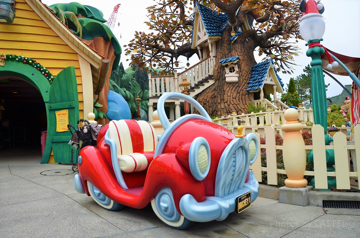 トゥーンタウンの施設| キャステル | CASTEL ディズニー情報