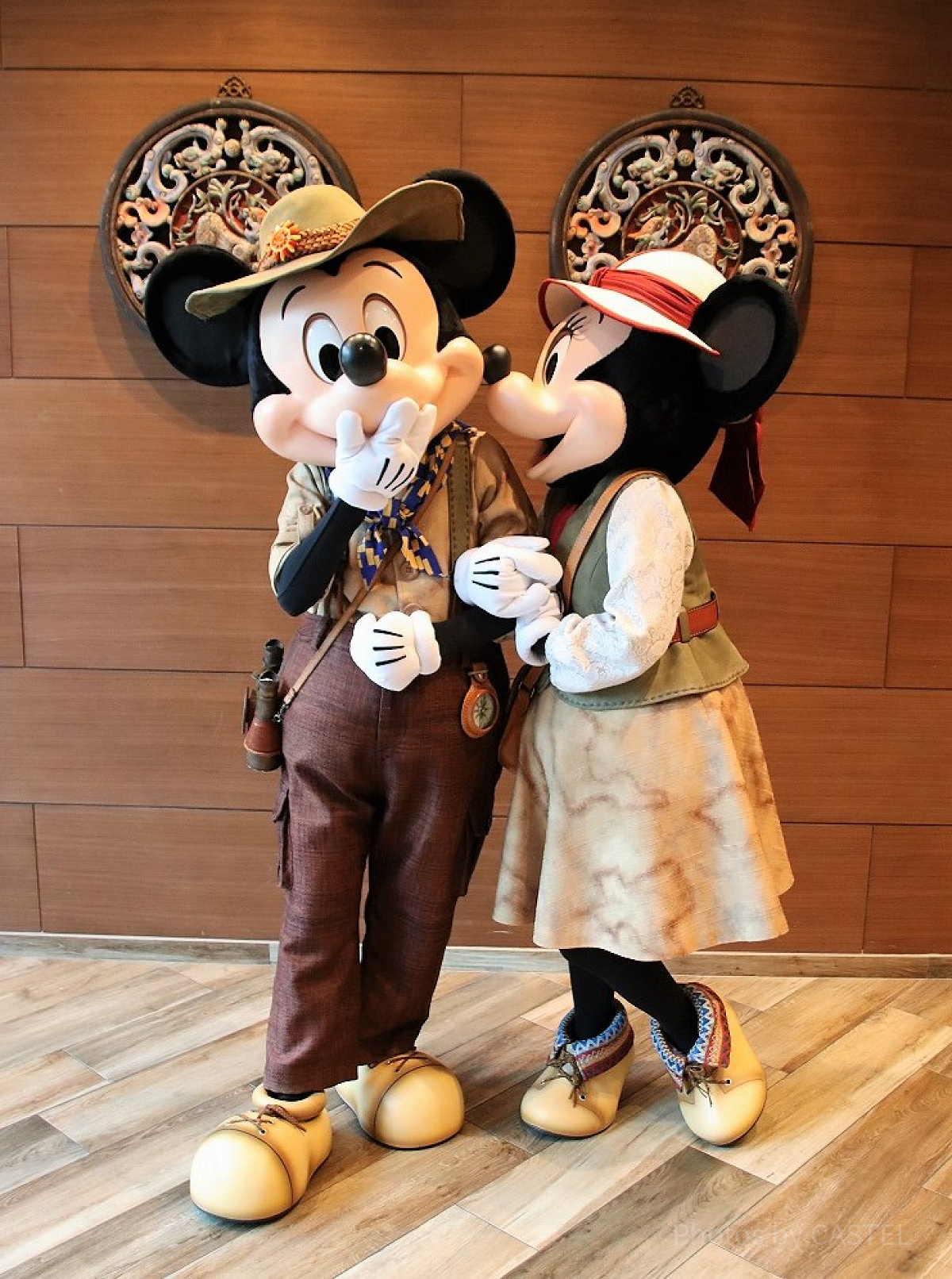 恋するミッキー&恋するミニー　シルクスクリーン　作家名WILLARDSON ミッキーとミニーのツーショット| キャステル | CASTEL