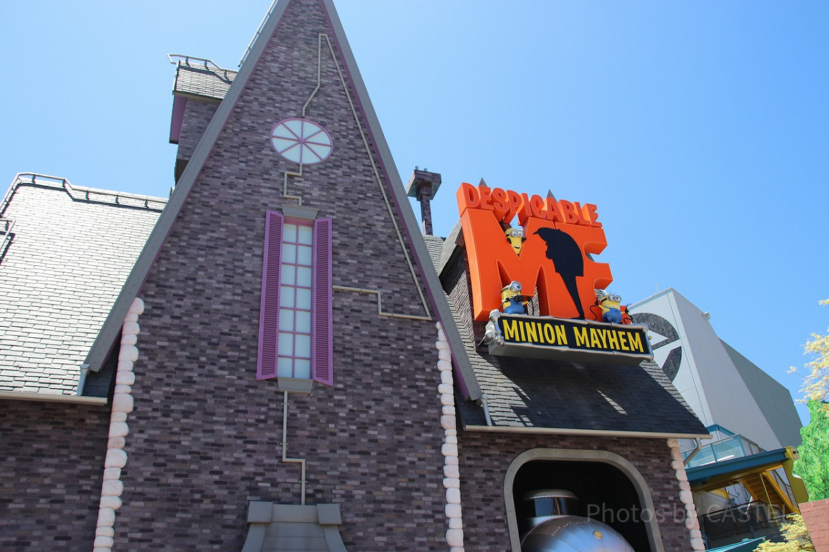 USJアトラクション：ミニオン・ハチャメチャ・ライド