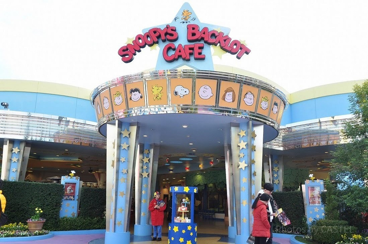 USJ「スヌーピーのバックロットカフェ」