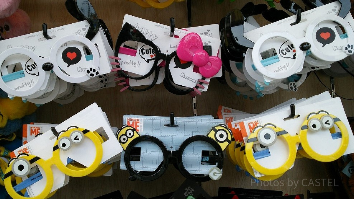 USJのサングラス／伊達メガネ| キャステル | CASTEL ディズニー情報