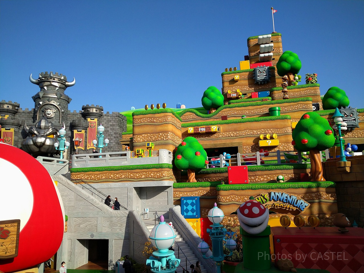 USJ：スーパーニンテンドーワールド(マリオエリア）| キャステル