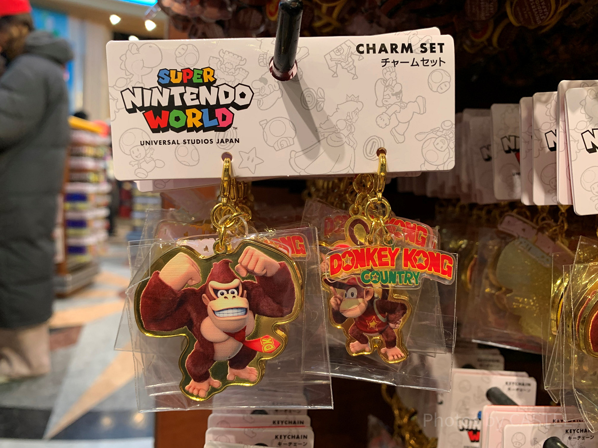 USJ/ドンキーコングとディディーコングのペアチャーム| キャステル