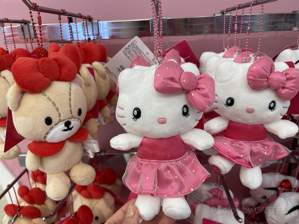 USJ/ハローキティマスコットキーチェーン| キャステル | CASTEL
