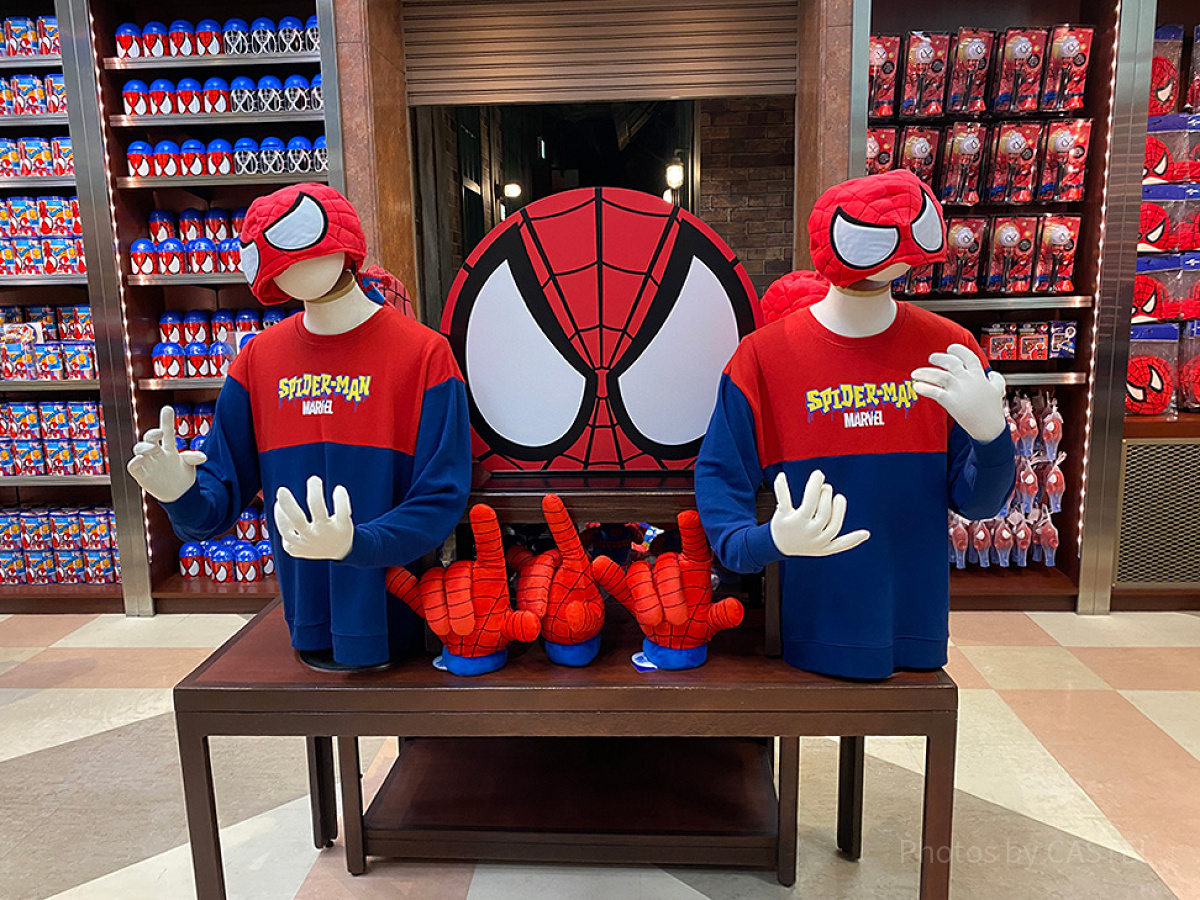 USJのスパイダーマングッズ