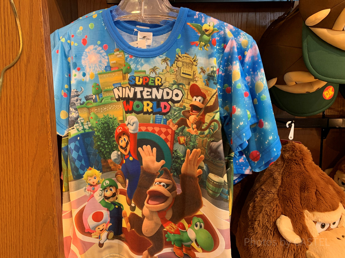 USJ/スーパー・ニンテンドー・ワールドのキッズTシャツ