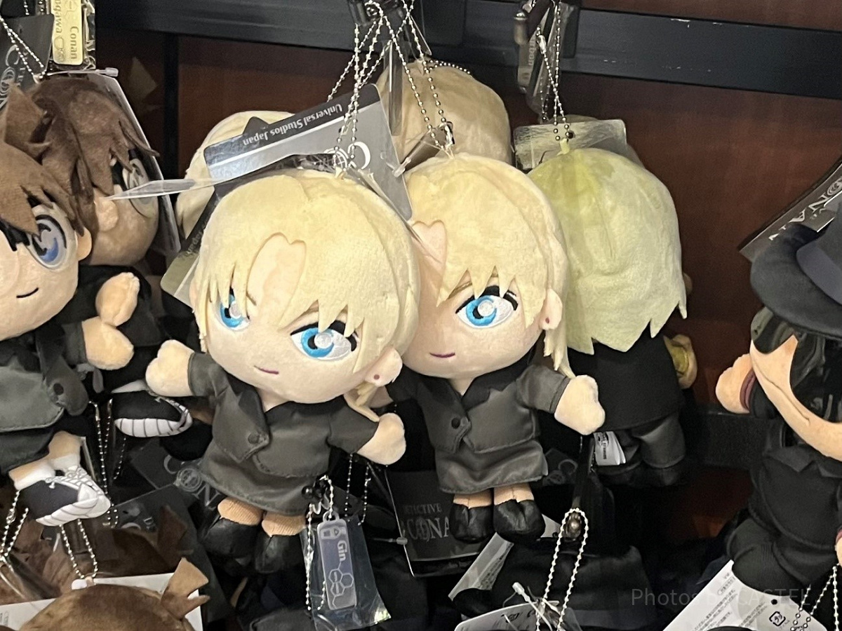 名探偵コナン　ぬいぐるみ　ピアス　ライ　スコッチ　バーボン　ベルモット　21点 ベルモットぬいぐるみキーチェーン〔USJ×コナングッズ〕| キャステル