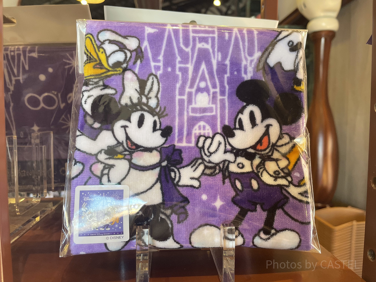 ウォッシュタオル（ディズニー100周年グッズ）| キャステル