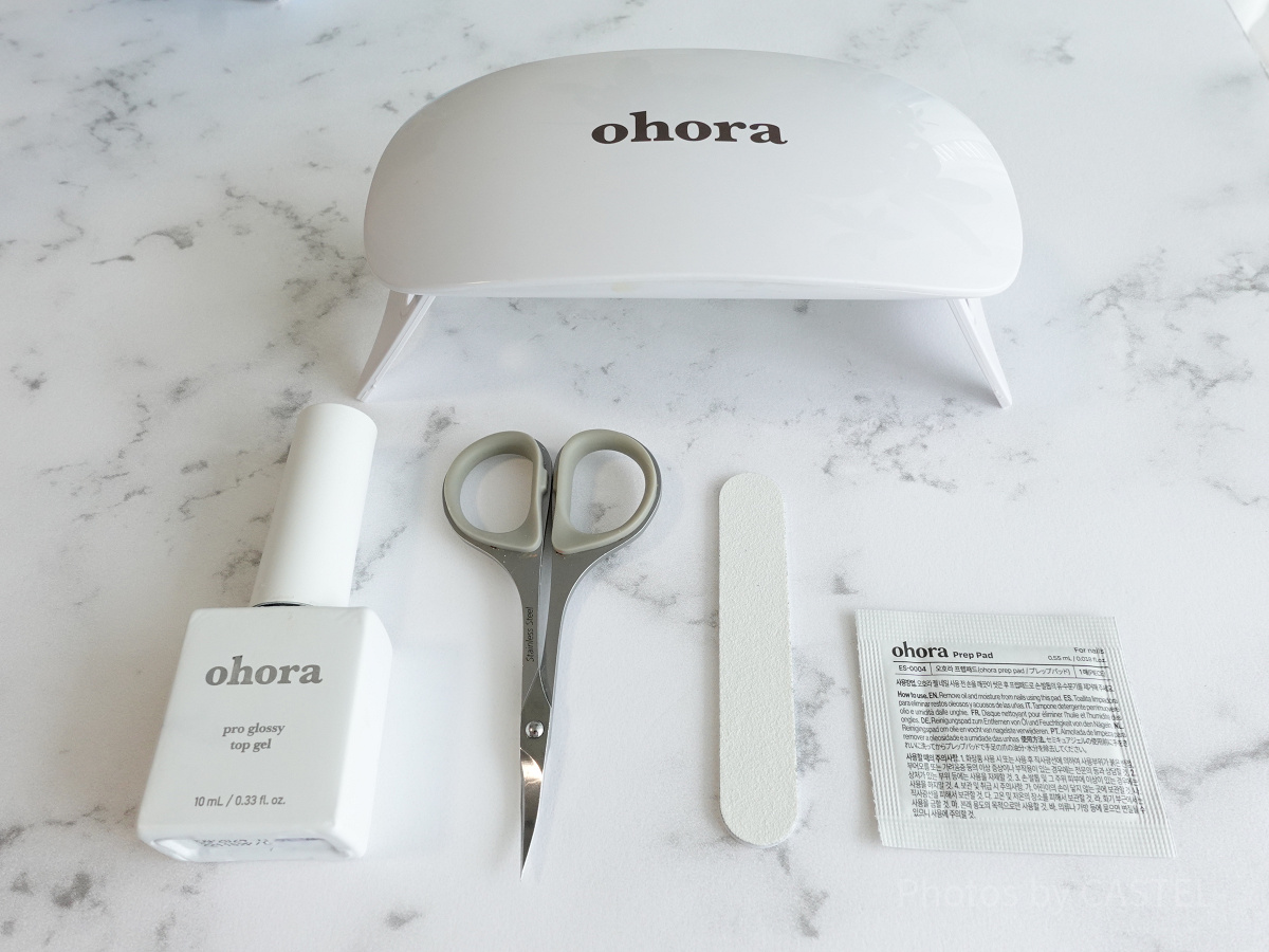 ohoraのディズニーネイルに必要なもの