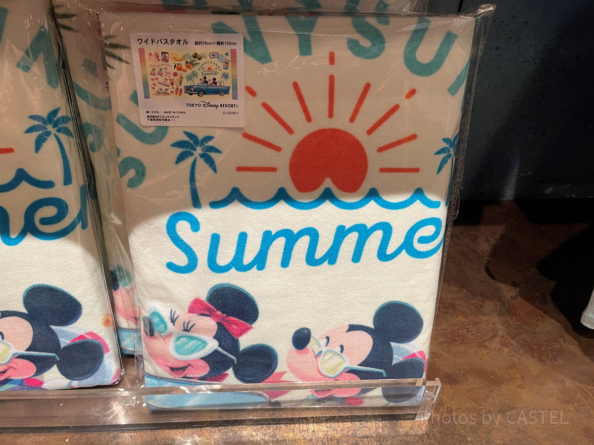 ワイドバスタオル(ディズニー夏グッズ2025SUNNY SUNNY Summer)