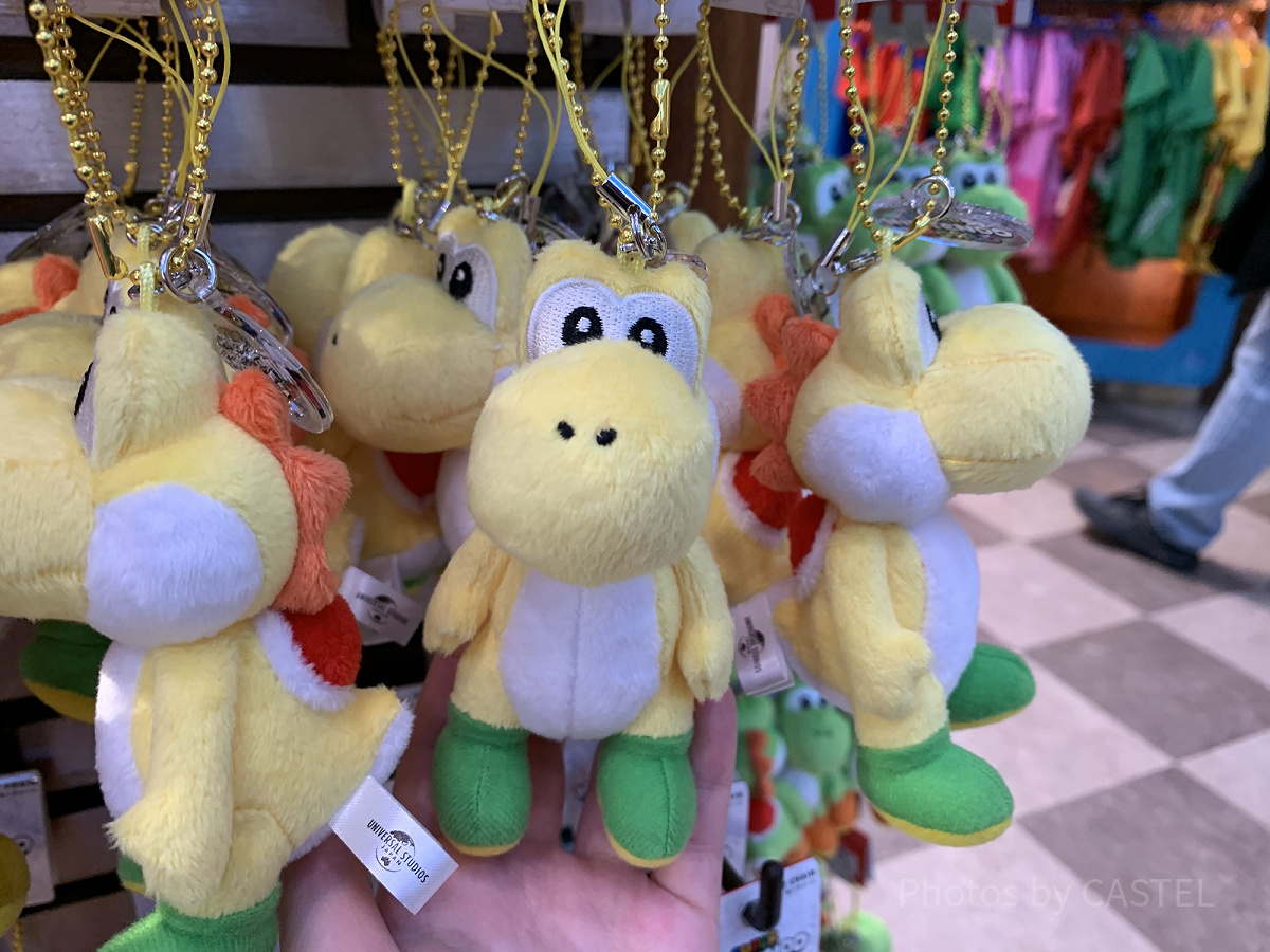 ヨッシーマスコットキーチェーン（黄色）| キャステル | CASTEL