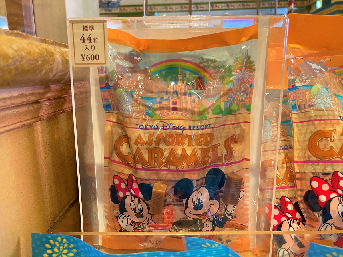 ディズニーで買えるキャラメル キャステル Castel ディズニー情報