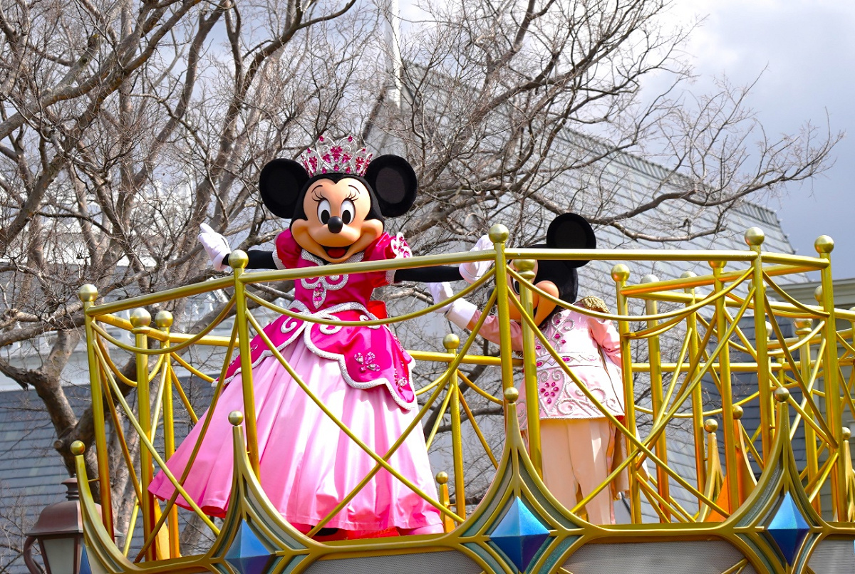 グリーティングパレード トータリー ミニーマウス プリンセス デイズ キャステル Castel ディズニー情報