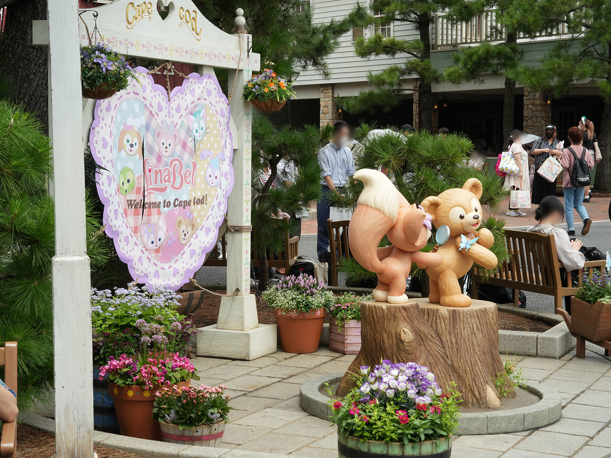 リーナベルのフォトスポット 22年9月8日 キャステル Castel ディズニー情報