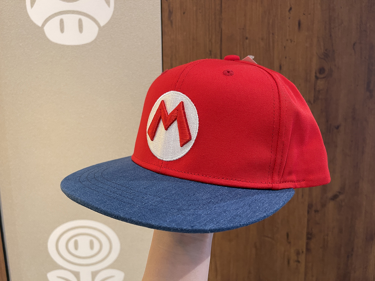 マリオのキャップ つばブルー キャステル Castel ディズニー情報