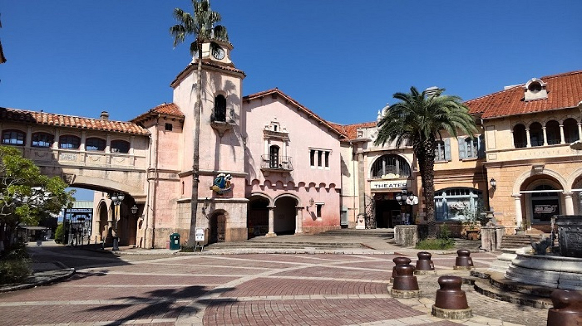 ポルトヨーロッパ噴水広場 キャステル Castel ディズニー情報