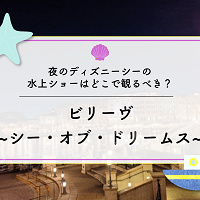 【地図付き】ビリーヴ！鑑賞場所完全ガイド☆ディズニーシー夜ショーの自由鑑賞エリアやおすすめスポットまとめ