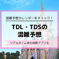 【ディズニー混雑予想】2026年7月、8月、9月のTDL・TDSの混み具合は？リアルタイム待ち時間アプリも
