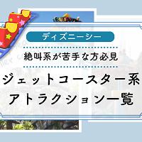 ディズニーシージェットコースター系アトラクション一覧!絶叫系や怖いのが苦手な方必見!
