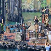 【USJ】ウォーターワールド完全ガイド！座席＆濡れ方まとめ！命がげのスタントショー！