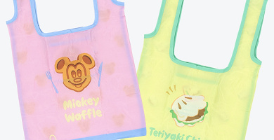 【9/1発売】パークフードモチーフエコバッグのガチャガチャ！全4種類のデザイン、販売場所、値段を紹介