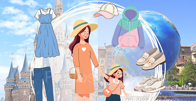 子連れママのディズニー服装ガイド！春夏秋冬の季節別、雨の日の服装のポイントを伝授◎授乳中&抱っこ紐ママにおすすめの服装も